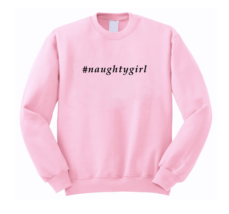 naughtygirl bluza damska z nadrukiem jasnoróżowa.png
