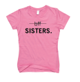 Koszulka BFF SISTER - bluzka dla przyjaciółek z fajnym napisem ; świetny pomysł na prezent dla najlepszej przyjaciółki ; koszulki przyjaźni - bluzki dla przyjaciółek