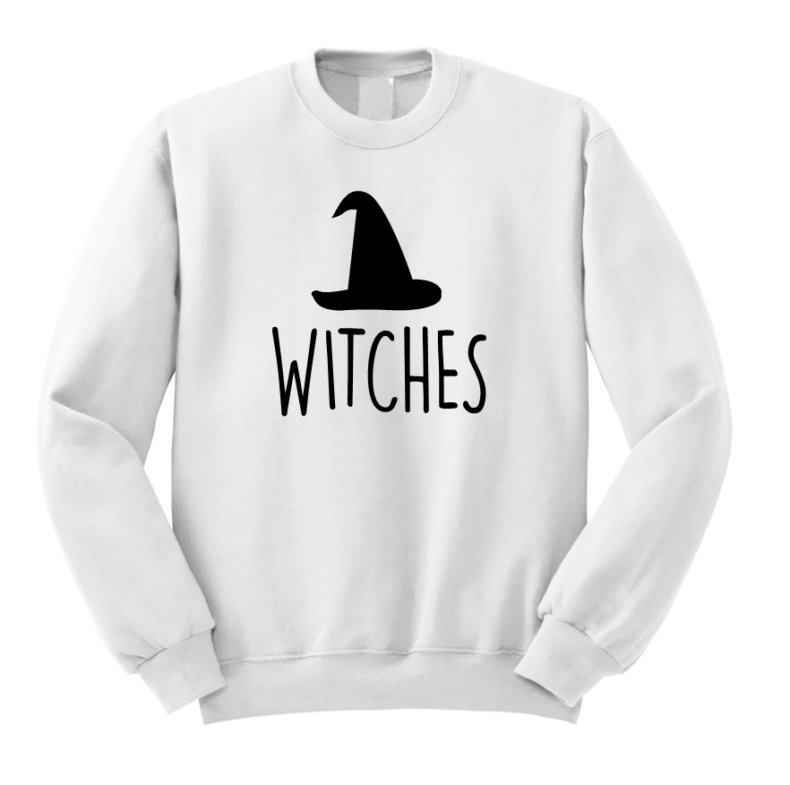 best WITCHES bluza dla przyjaciółek z nadrukiem biała.png