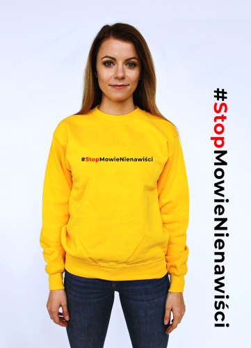 Bluza #StopMowieNienawiści z nadrukiem