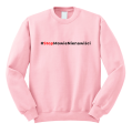 bluza #STOPMOWIENIENAWIŚCI z nadrukiem pudroworóżowa.png
