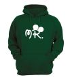 mr uszy bluza dla par zakochanych dla niego z kapturem butelkowozielona.png