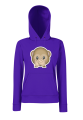 BLUZA z kapturem damska best friends FOREVER MONKEY DLA PRZYJACIÓŁ PRZYJACIÓŁKI fioletowa.png