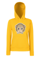 BLUZA z kapturem damska best friends FOREVER MONKEY DLA PRZYJACIÓŁ PRZYJACIÓŁKI żółta.png