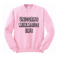 unicorns mermaids elfs bluza purdoworóżowa.png