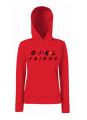 girlfriend bluza z kapturem damska dla par zakochanych dla niej czerwona.png