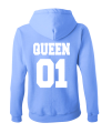 queen 01 bluza z kapturem damska dla par zakochanych walentynkowa błękitna.png