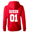 queen 01 bluza z kapturem damska dla par zakochanych walentynkowa czerwona.png