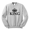 korona KING bluza dla par zakochanych dla niego szara.png