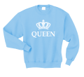 korona QUEEN bluza dla par zakochanych dla niej błękitna.png