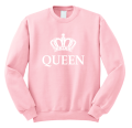 korona QUEEN bluza dla par zakochanych dla niej pudroworóżowa.png