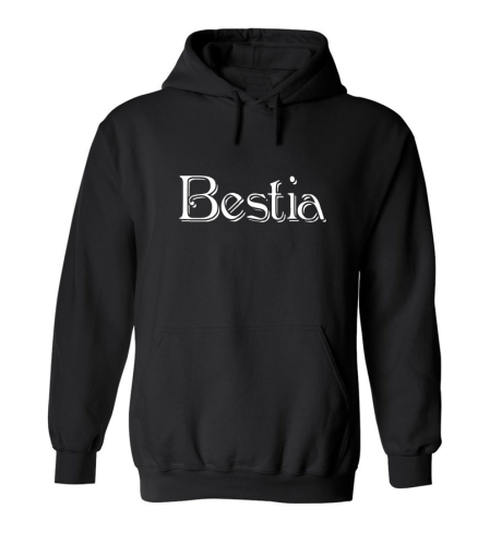 Bluza z kapturem BESTIA dla par zakochanych dla Niego walentynki
