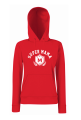 Bluza SUPER MAMA dla par zakochanych dla dwojga z kapturem damska czerwona.png