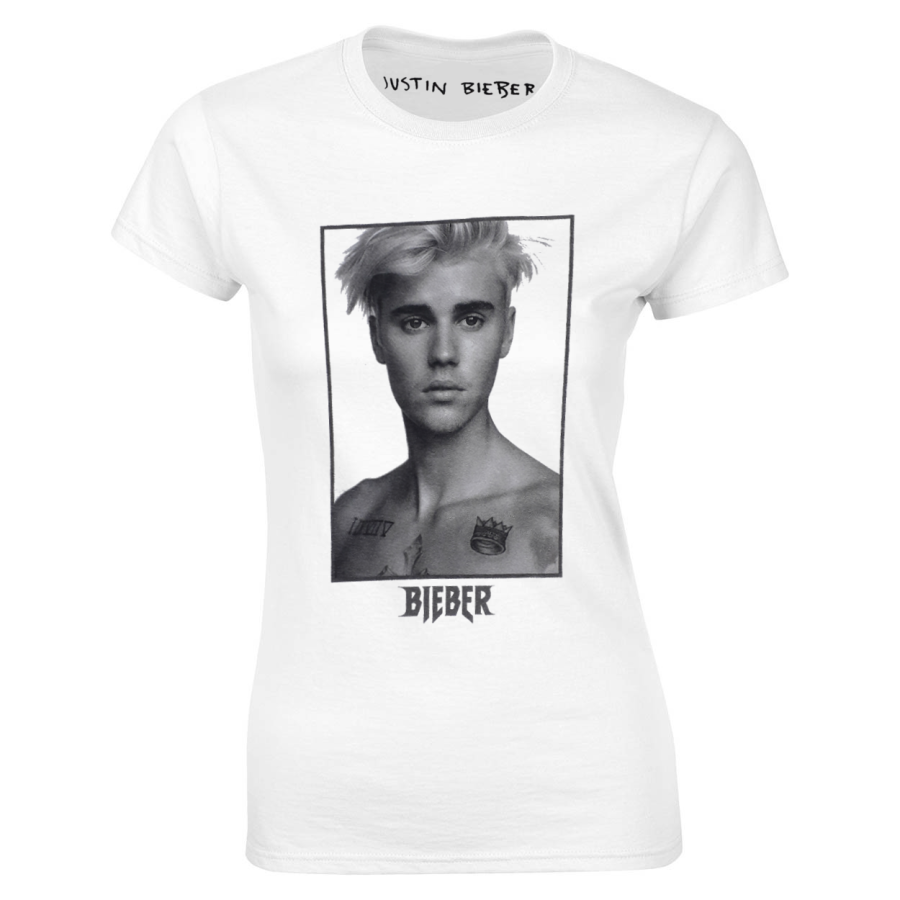 bluzka justin bieber, koszulka dla beliebers ze zdjęciem justina biebera - modna blogerska fandomowa koszulka z nadrukiem, justin bieber sklep polska