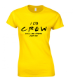 I DO CREW koszulka damska z nadrukiem na wieczór panieński żółta.png