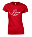 I DO CREW koszulka damska z nadrukiem na wieczór panieński czerwona.png
