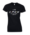 I DO CREW koszulka damska z nadrukiem na wieczór panieński czarna.png