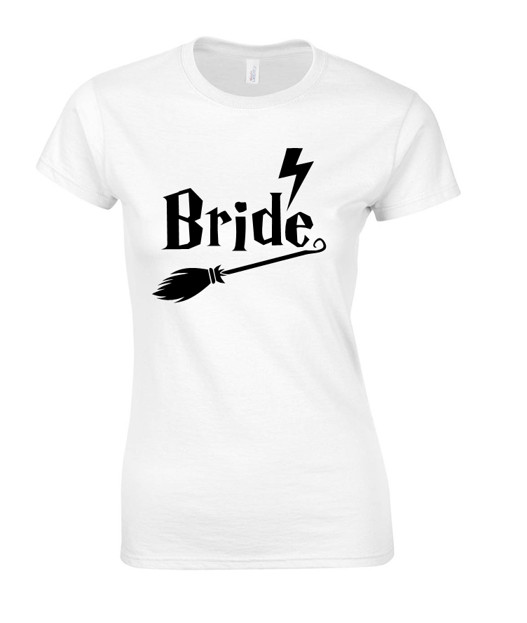 bride magic koszulka damska z nadrukiem na wieczór panieński biala 2.png