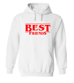 bluza z kapturem BEST FRIENDS logo dla przyjaciółki przyjaciółek przyjaciół biała.png