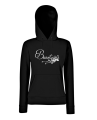 bluza damska z kapturem BEAUTY dla niej dla par zakochanych walentynkowa czarna.png