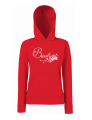 bluza damska z kapturem BEAUTY dla niej dla par zakochanych walentynkowa czerwona.png