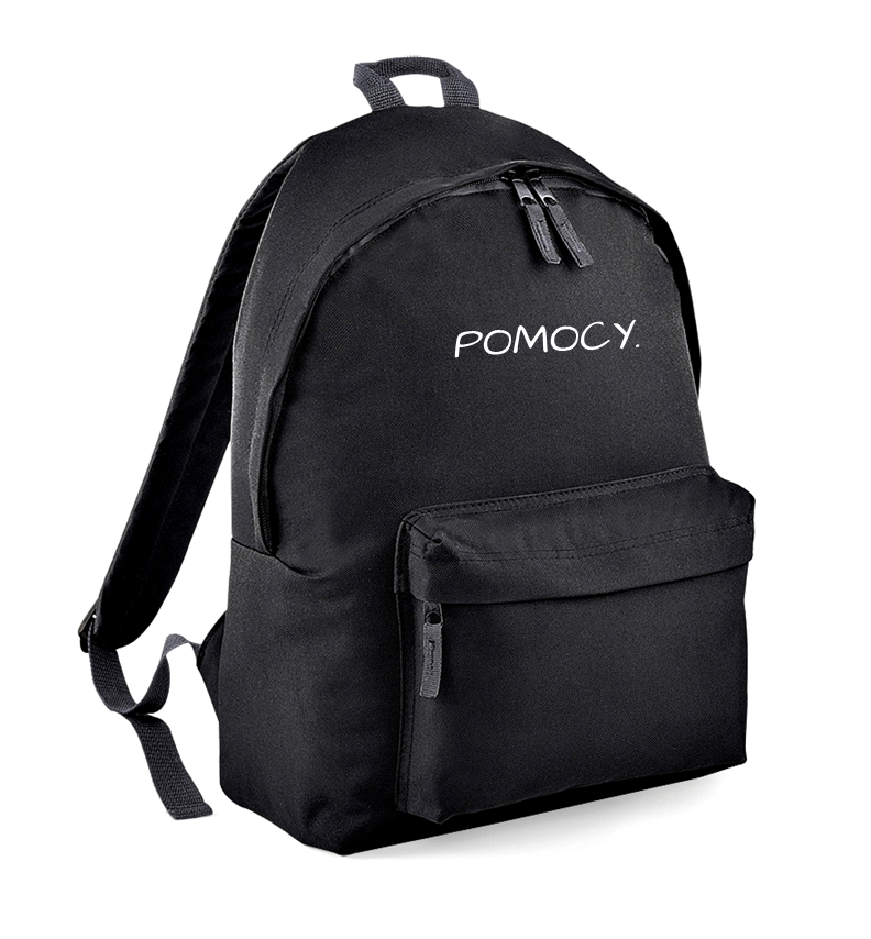 POMOCY plecak do szkoł duży pojemny z nadrukiem czarny.png