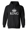 korona KING bluza z kapturem męska dla par zakochanych dla niego czarna.png