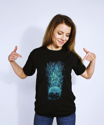 Koszulka Rise up and take your rightful place Fantastyczne Zwierzęta FANTASTIC BEASTS unisex rozm S i M