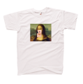 koszulka mona lisa lizak lollipop fake art da vinci z nadrukiem biała.png