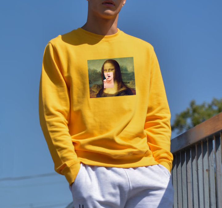 bluza mona lisa da vinci óżłta.png