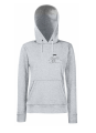 bluza damska z kapturem z nadrukiem dla przyjaciółki best friends forever znak dłonie szara.png