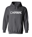 CWANIAK bluza dla par zakochanych dla niego z kapturem ciemnoszara.png