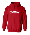 CWANIAK bluza dla par zakochanych dla niego z kapturem czerwona.png