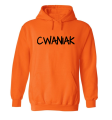 CWANIAK bluza dla par zakochanych dla niego z kapturem pomarańczowa.png