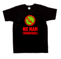 nie mam coronavirusa koszulka z nadrukiem czarna.png