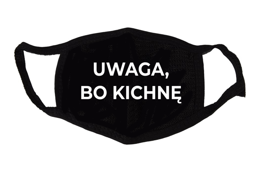 czarna maseczka uwaga bo kichnę.png