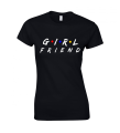 girlfriends koszulka damska dla par zakochanych dla niej prezent walentynki czarny przod.png