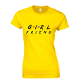 girlfriends koszulka damska dla par zakochanych dla niej prezent walentynki słonecznik przod.png