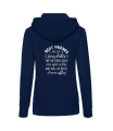 bluza z kapturem damska BEST FRIENDS ARE LIKE FAIRY TALES dla przyjaciół przyjaźni z napisami nadrukiem na prezent kangurka granat tyl.png