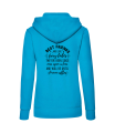 bluza z kapturem damska BEST FRIENDS ARE LIKE FAIRY TALES dla przyjaciół przyjaźni z napisami nadrukiem na prezent kangurka lazur tyl.png