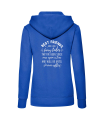 bluza z kapturem damska BEST FRIENDS ARE LIKE FAIRY TALES dla przyjaciół przyjaźni z napisami nadrukiem na prezent kangurka royal tyl.png
