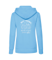 bluza z kapturem damska BEST FRIENDS ARE LIKE FAIRY TALES dla przyjaciół przyjaźni z napisami nadrukiem na prezent kangurka sky tyl.png