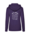 bluza z kapturem damska BEST FRIENDS ARE LIKE FAIRY TALES dla przyjaciół przyjaźni z napisami nadrukiem na prezent kangurka fiolet tyl.png