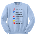 bluza FRIENDS best dla przyjaciela przyjaciółki cytat przyjaźni pomysł na prezent z nadrukiem napisami sky przod.png