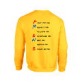 bluza FRIENDS best dla przyjaciela przyjaciółki cytat przyjaźni pomysł na prezent z nadrukiem napisami slonecznik tył.png