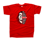 Koszulka z nadrukiem PROFESSOR MASKA DALI miasta RIO TOKYO DENVER MOSCOW dom bluzka serialowa