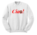 bluza CIAO bella salvador dali maska z nadrukiem dom biała.png