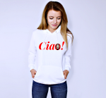 Bluza z kapturem CIAO bella dom salvador dali z nadrukiem kangurka serial unisex