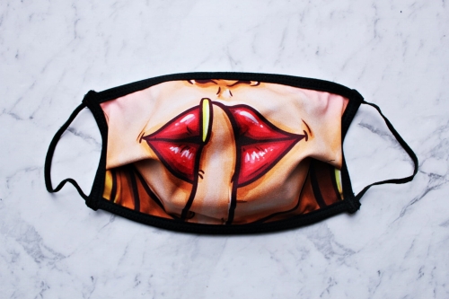 MASECZKA FULLPRINT NA TWARZ WIELORAZOWA Z NADRUKIEM SEXY GIRL