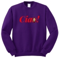 bluza CIAO bella salvador dali maska z nadrukiem dom fiolet przod.jpg